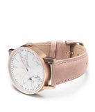 PINK LEATHER/ROSE GOLD CASE WATCH